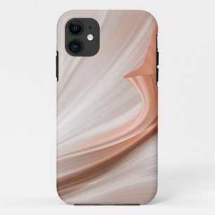 Silky Furl Touch of Peach iPhone 11 Case