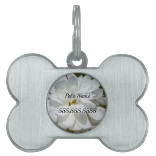 Silky Magnolia Pet ID Tag