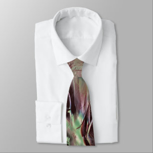 Silky mix with aged and scratched digital stains tie