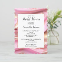 Silky Pink Gold Bridal Shower