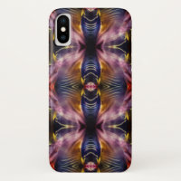 Silky repetition in black and burgundy inflated th