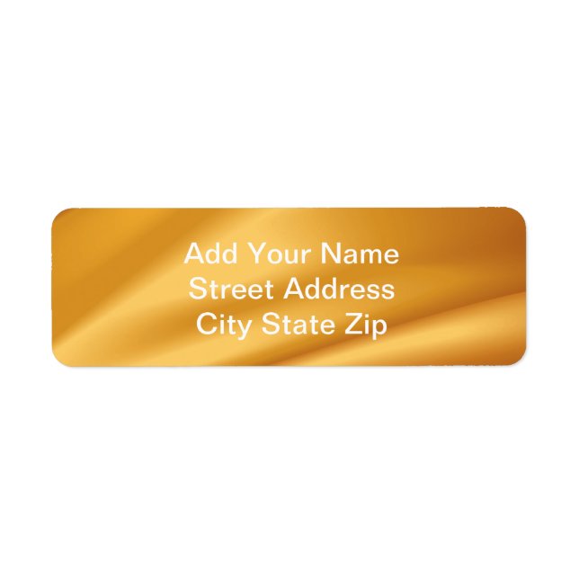 Silky Return Address Label (Front)