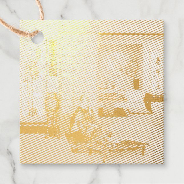 Silky Rice Powder Favour Tags (Front)