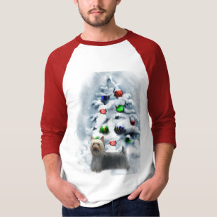 Silky Terrier Christmas Gifts T-Shirt