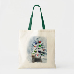 Silky Terrier Christmas Gifts Tote Bag