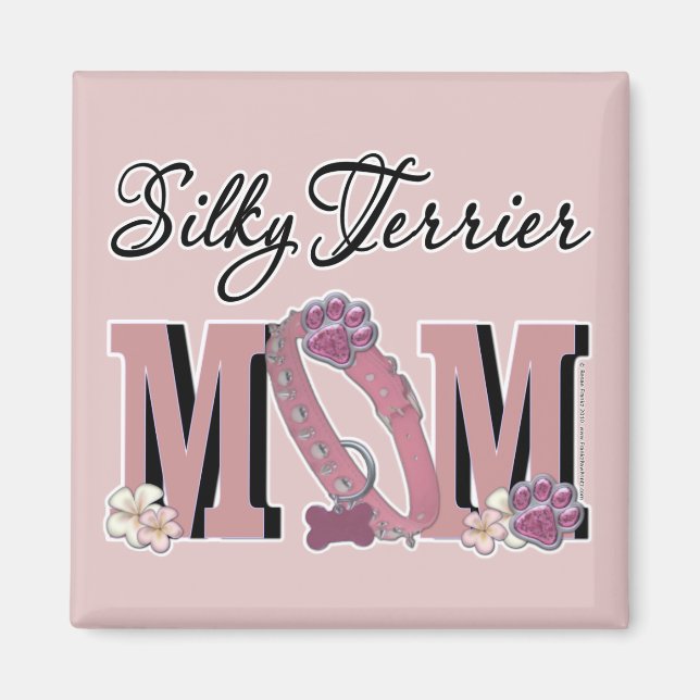 Silky Terrier MOM Magnet (Front)