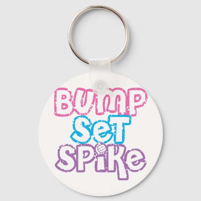 Silla Volleyball Key Ring (Front)