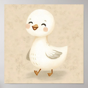Silliest Goose Around Wall Art Funny Kids Room Art