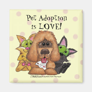 Silly and Tig with Sassie-Pet Adoption is LOVE Magnet