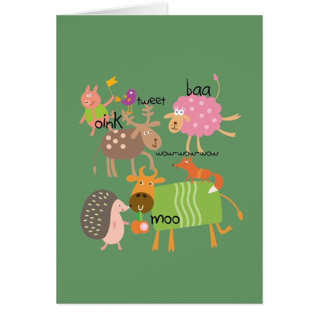 Silly Animals (Front)