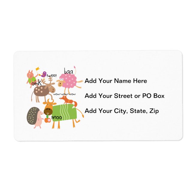 Silly Animals (Front)