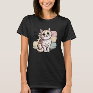 Silly BE in AWE My TISM Cat Autism Mother Journey  T-Shirt