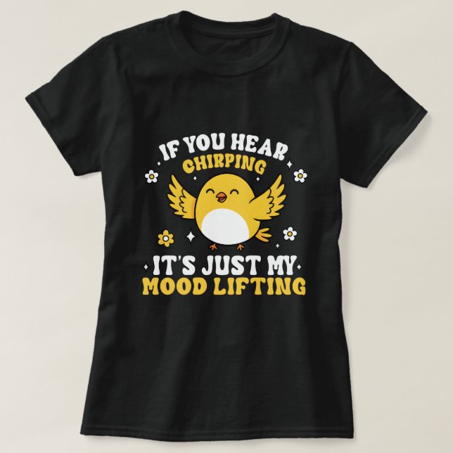 Silly bird Design Backyard Poultry Lover Farm T-Shirt (Design Front)