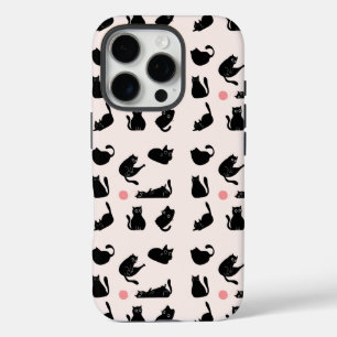  Silly Black Cats iPhone 16 Pro Case
