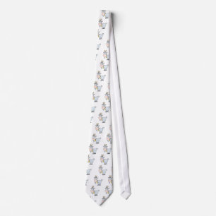 silly cartoon billy goat tie