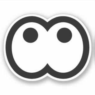 Silly Cartoon Eyeball Vinyl