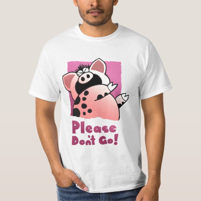 Silly Cartoon T Shirt | Funny farewell Shirt (Front)