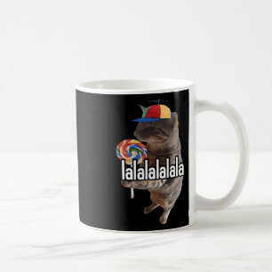 Silly Cat With Lollipop Meme  Coffee Mug