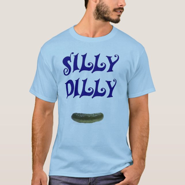 Silly Dilly blue T-Shirt (Front)