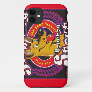 Silly Dog Bourbon Stout Beer iPhone 11 Case