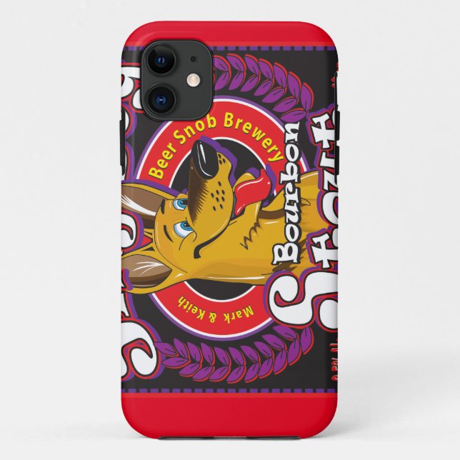 Silly Dog Bourbon Stout Beer Case-Mate iPhone Case (Back)