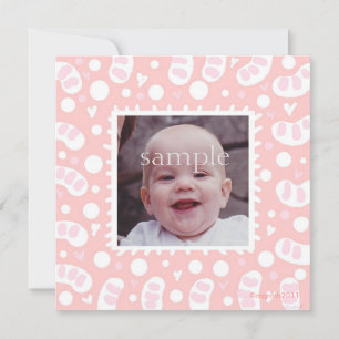 Silly Dots Birth Announcement