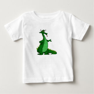 Silly Dragon Green Baby T-Shirt