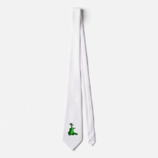 Silly Dragon Green Tie