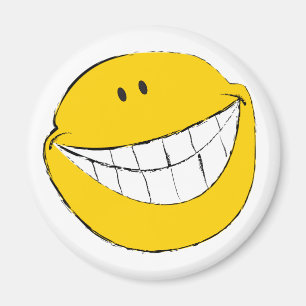 Silly Face Grin Magnet
