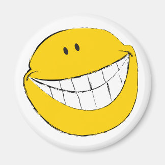 Silly Face Grin Magnet
