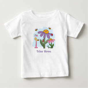Silly Garden 1st Birthday Baby T-Shirt