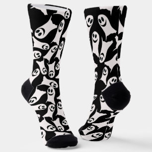 Silly Ghosts Halloween  Socks