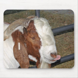 Silly Goat Mouse Pad