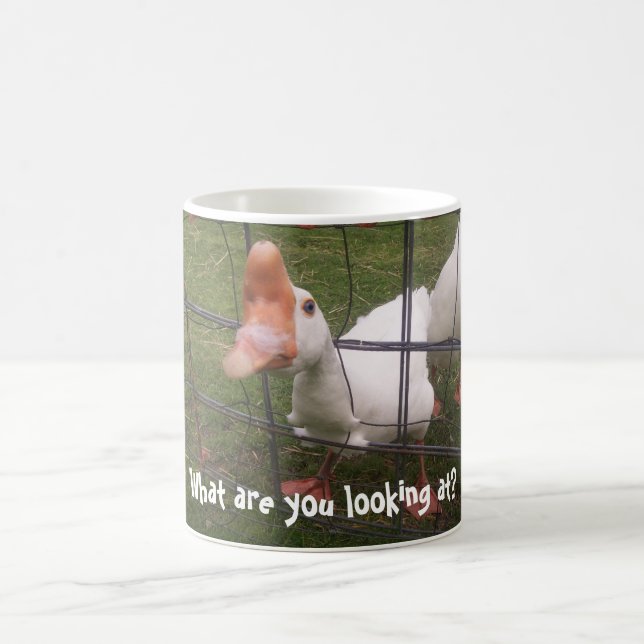 Silly Goose 11oz Coffee Mug, Funny Animals Mug (Center)