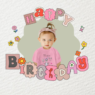 Silly Goose 1st Birthday  Pink Bow T-Shirt