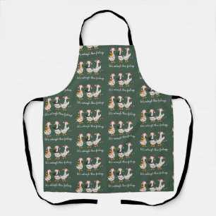 Silly Goose ABA Xmas RBT BCBA Behaviour Therapist Apron