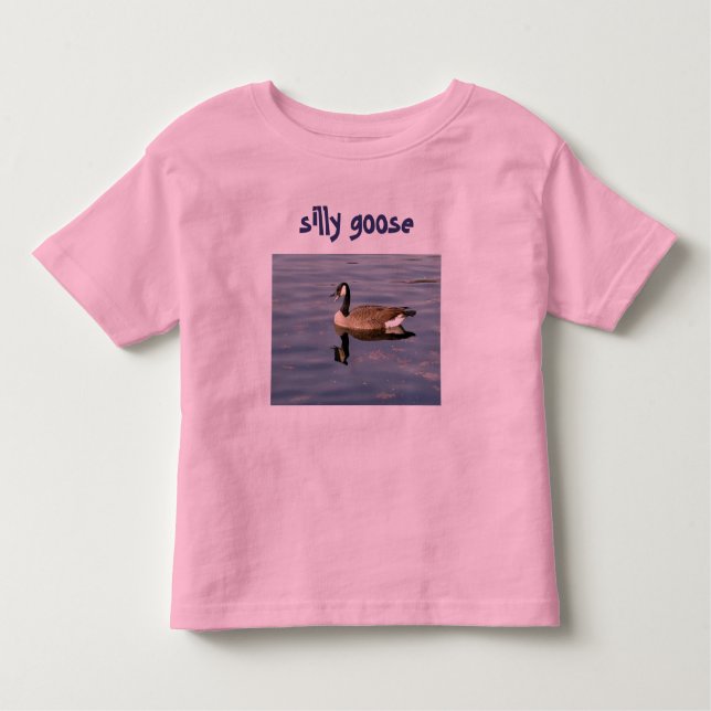 Silly Goose apparel Toddler T-Shirt (Front)