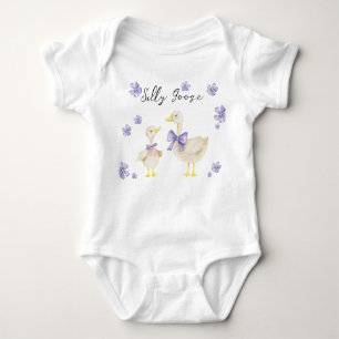 Silly Goose Baby Shower Baby Bodysuit