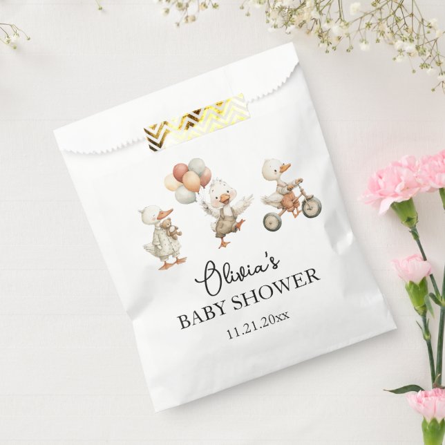 Silly Goose Baby shower Favour Bag (Sealed)