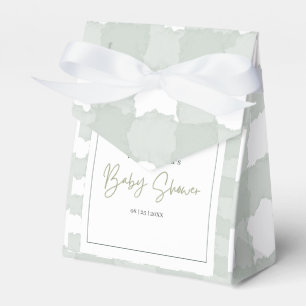 Silly Goose Baby Shower Gender Neutral Gingham Favour Box