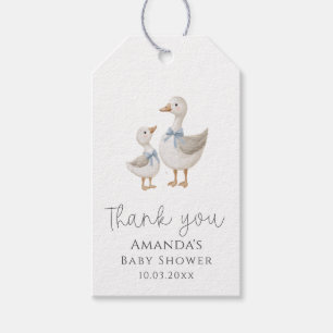 Silly Goose Baby Shower Thank You Gift Tags