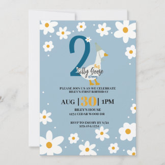 Silly Goose Birthday Card