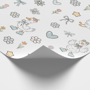 Silly Goose Birthday Wrapping Paper