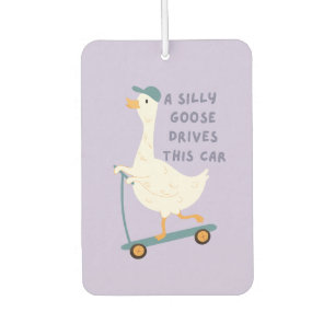 Silly Goose Car Air Freshener, Silly Goose Funny  Freshener