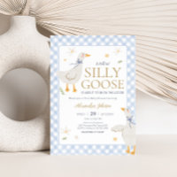 Silly Goose Gingham Baby Shower