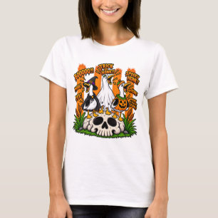 Silly Goose Halloween Trick Or Honk T‑Shir T-Shirt