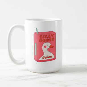 Silly Goose Juice Box Funny Goose Lover  Coffee Mug