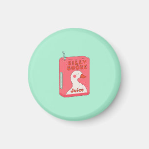 Silly Goose Juice Box Funny Goose Lover  Magnet