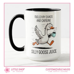 Silly Goose Juice Funny Personalised Mug