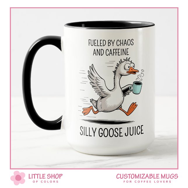 Silly Goose Juice Funny Personalised Mug (Creator Uploaded)